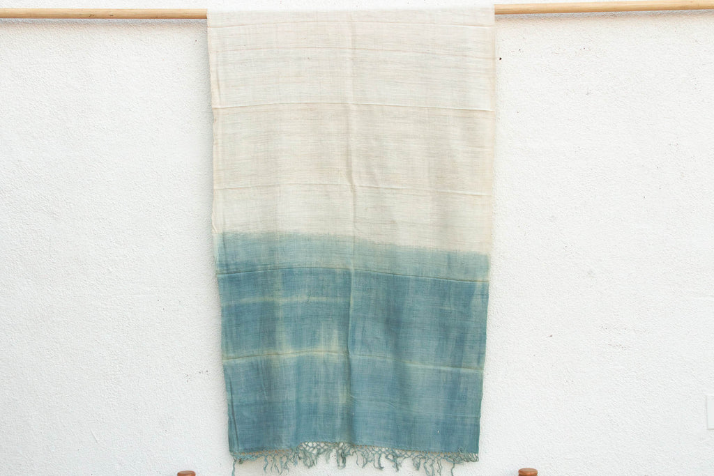Organic Peace Silk Throw, Assam Blue Water
