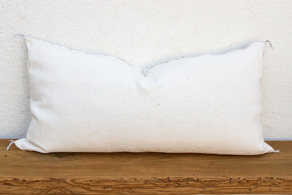 Frost Tail Oversized Lumbar Moroccan Pillow