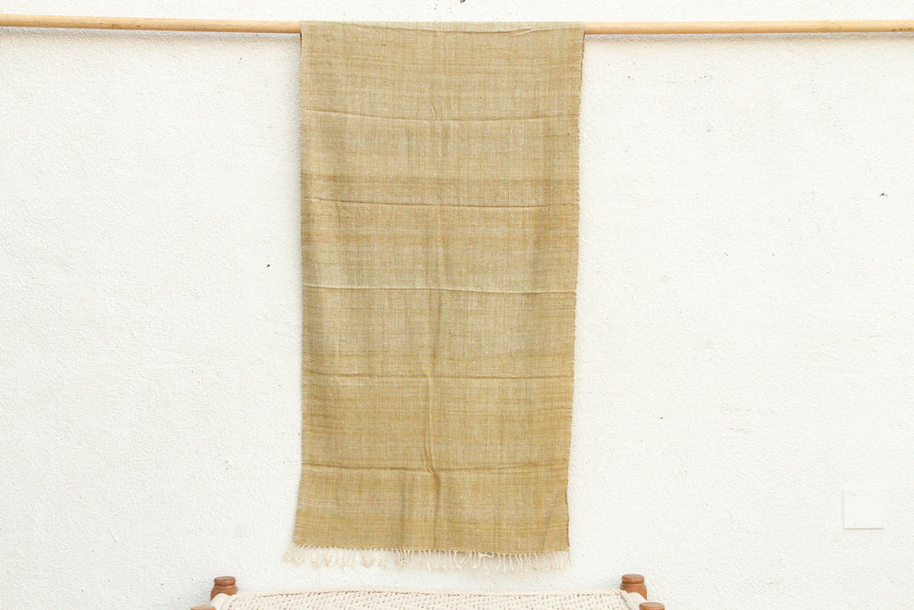 Organic Peace Silk Throw, Woven Earth