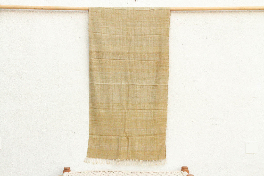Organic Peace Silk Throw, Woven Earth