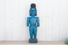 Antique Blue Ceremonial Shiva Statue