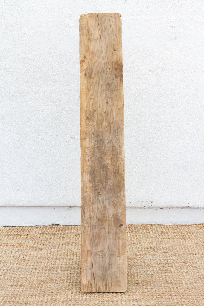 Oriental Calm, Bleached Wood Asian Bench (Trade)