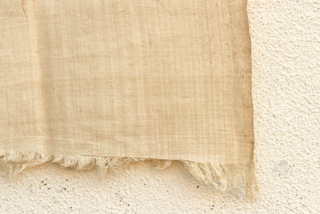 Organic Peace Silk Throw, Pale Birch