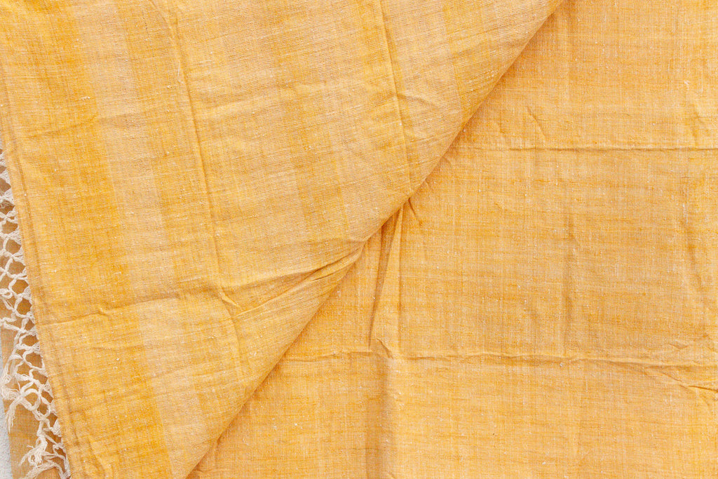Organic Peace Silk Throw, Golden Honey