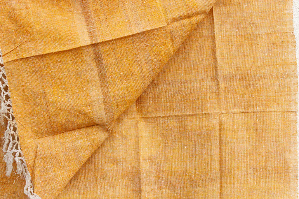 Organic Peace Silk Throw, Yellow Sunshine