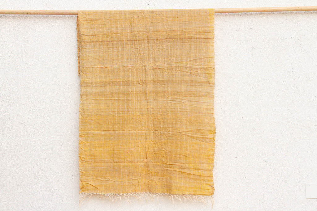 Organic Peace Silk Throw, Summer Yellow