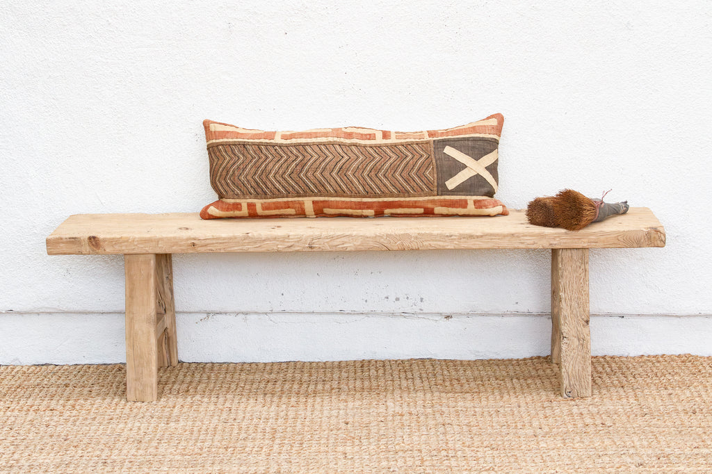 Minimalist Rustic Long Dining Bench