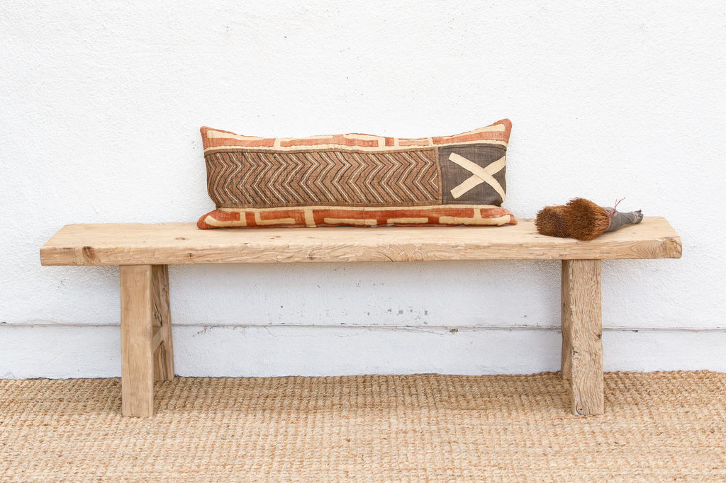 Minimalist Rustic Long Dining Bench