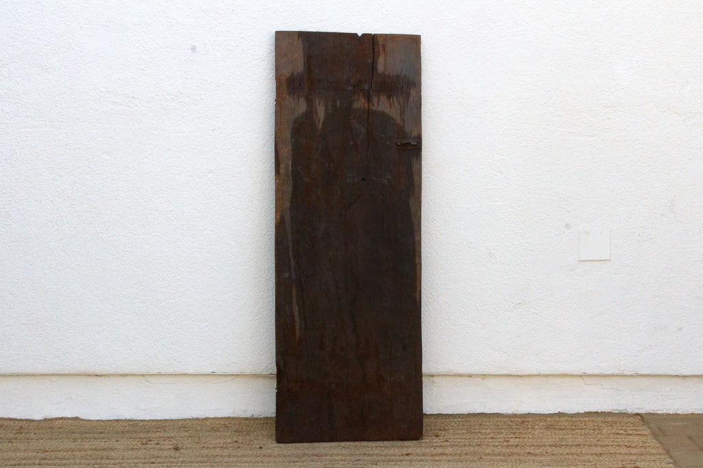 Dark Sun & Moon African Carved Panel