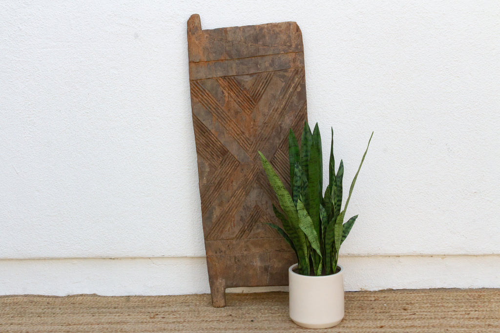 Traditional Uke Carved Wood, African Door