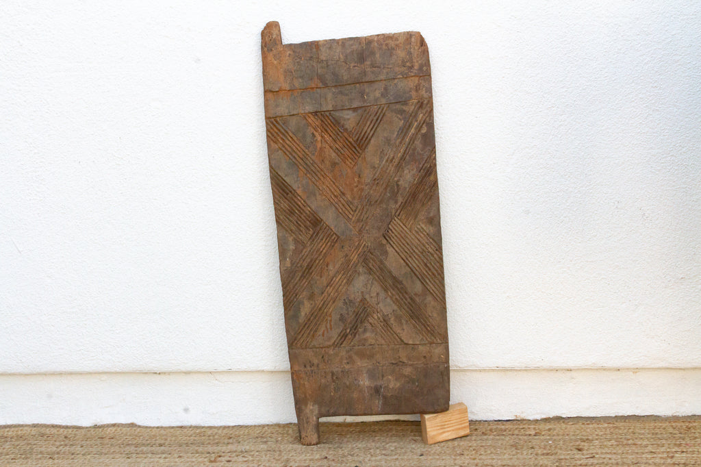 Traditional Uke Carved Wood, African Door
