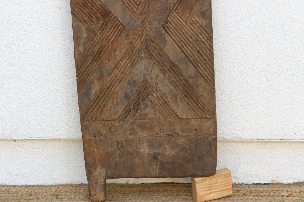 Traditional Uke Carved Wood, African Door