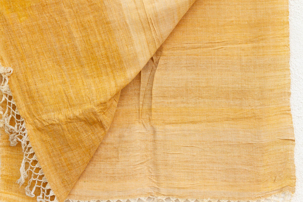 Organic Peace Silk Throw, Golden Blossom (Trade)