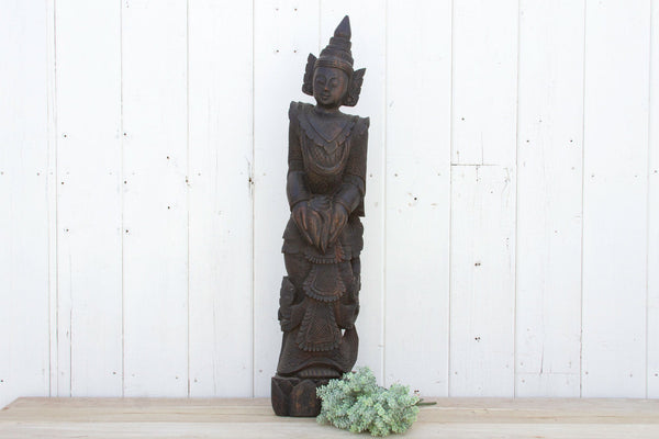 Handcarved Full Length Bali Statue