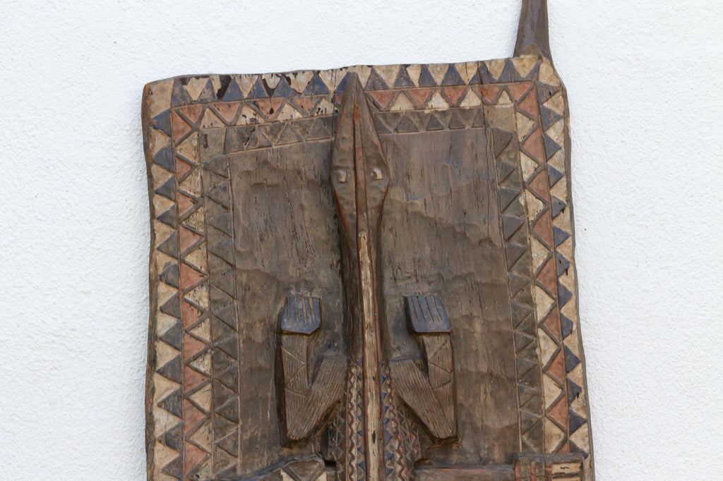 Rare High Relief Sculptural Crocodile Door