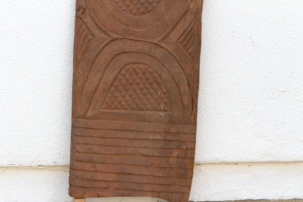 Antique Lunar Meridian African Granary Door