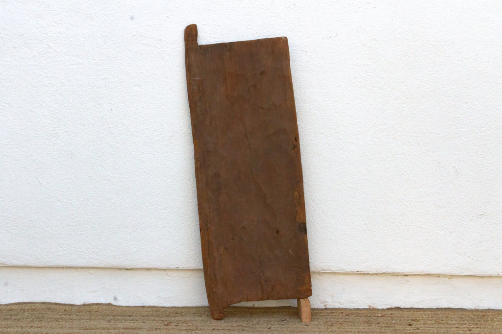 Antique Lunar Meridian African Granary Door