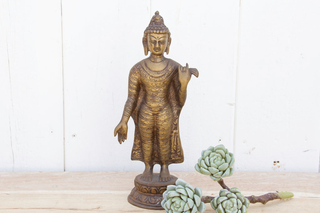 Gautam Buddha Brass Statue (Trade)