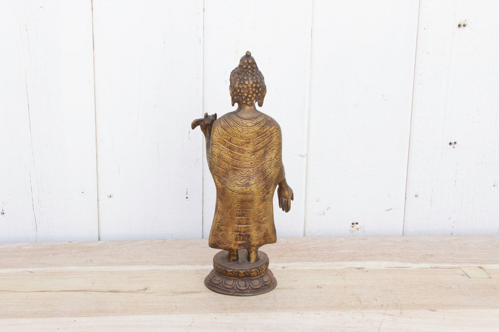 Gautam Buddha Brass Statue