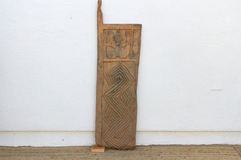 Antique African Sanctuary Carved Door
