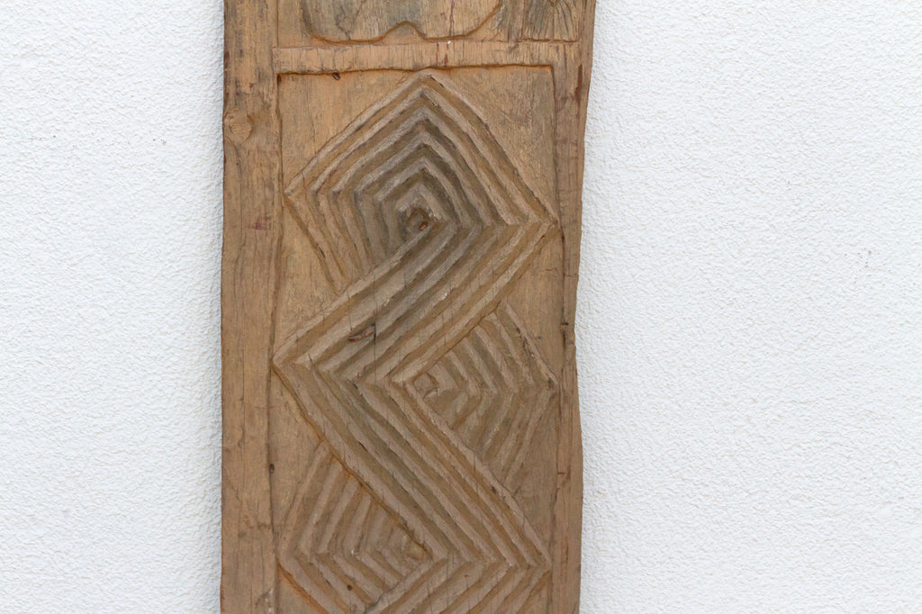 Antique African Sanctuary Carved Door