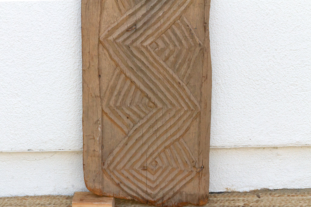 Antique African Sanctuary Carved Door