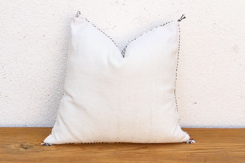 Stacked Stars Cactus Silk Moroccan Pillow