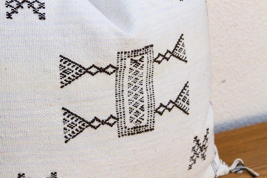 Front Trail Cactus Silk Moroccan Pillow