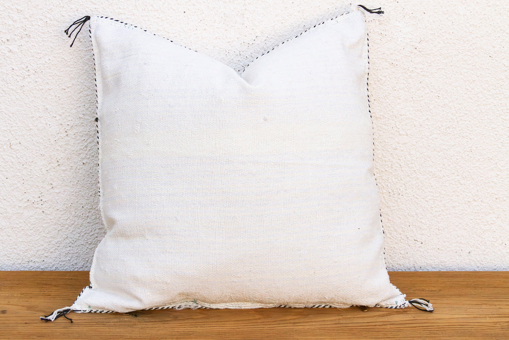 Front Trail Cactus Silk Moroccan Pillow