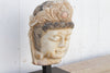 Lovely Antique Marble Buddha on Stand