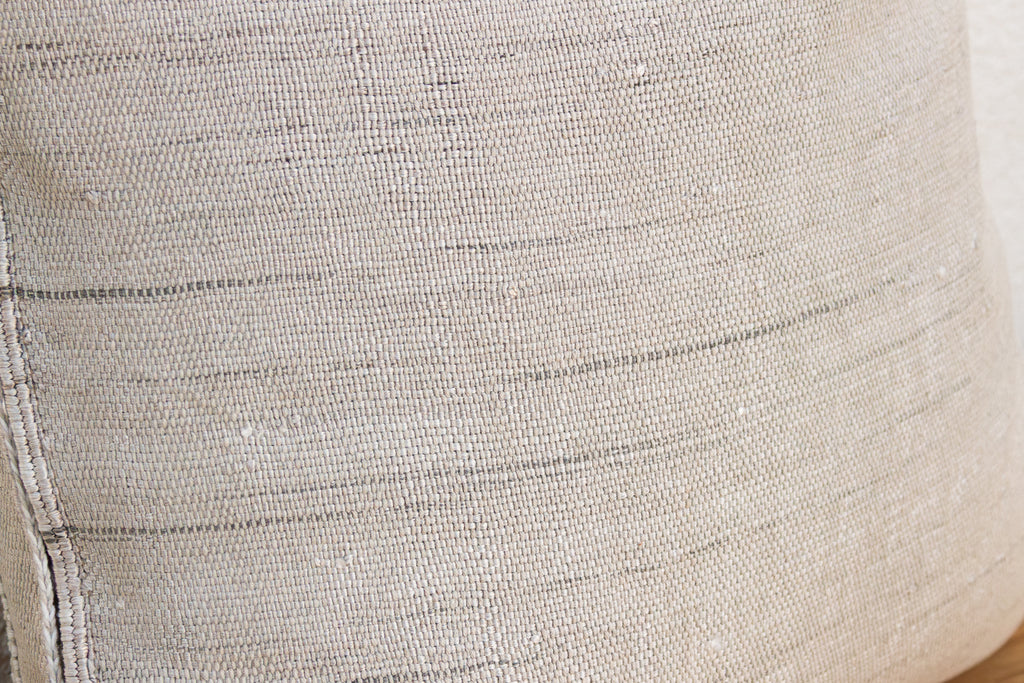 Linen Star Cactus Silk Moroccan Pillow