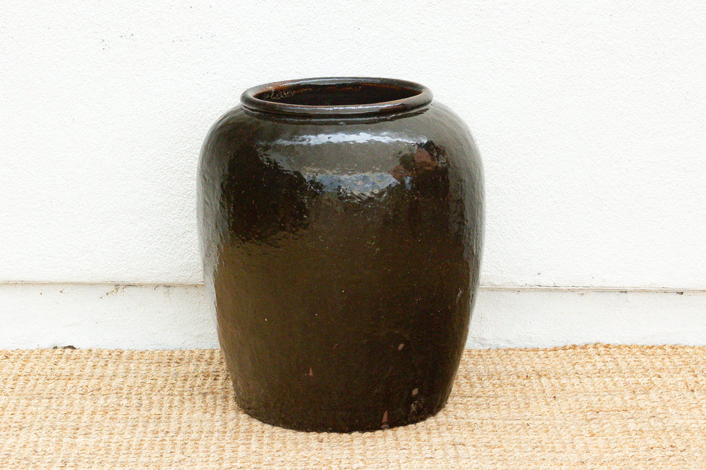 Large Rustic Southeast Asian Martaban Pot