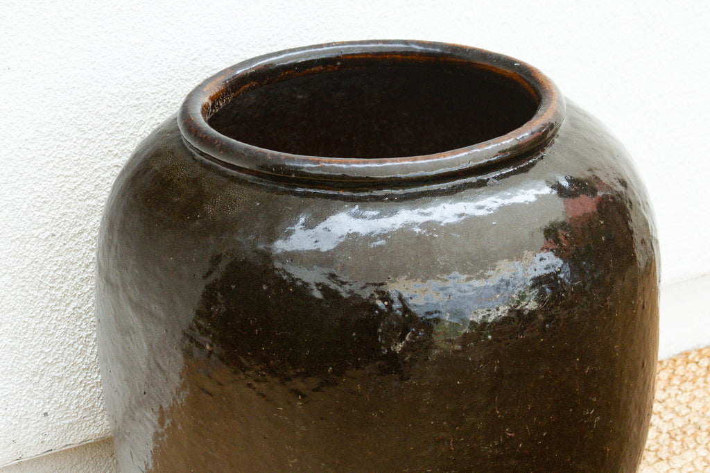 Large Rustic Southeast Asian Martaban Pot