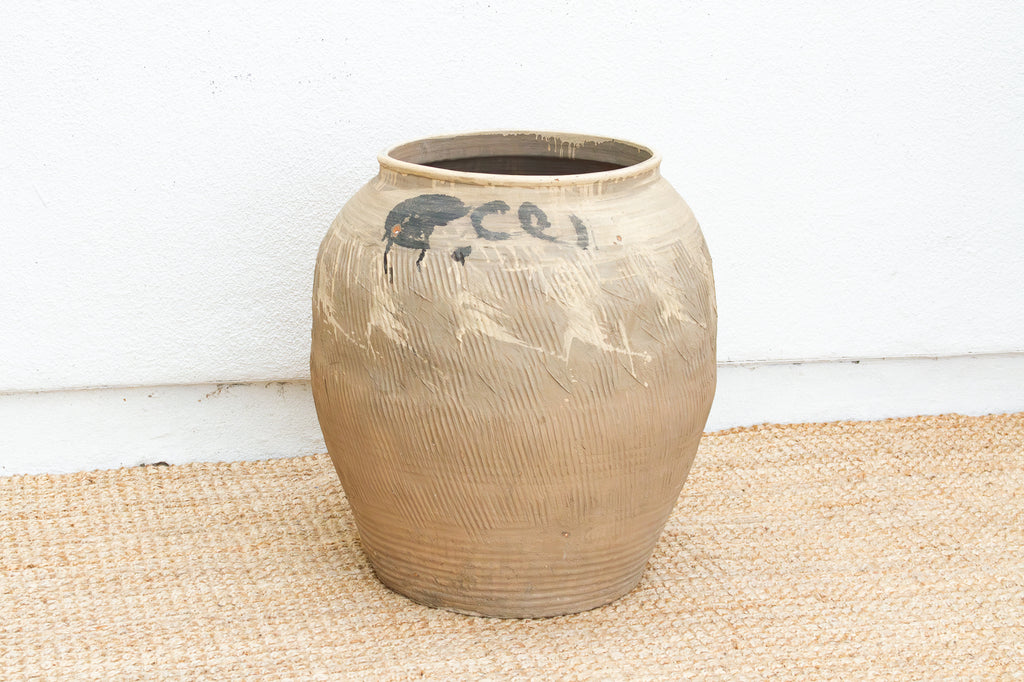 Large Vintage Heritage Unglazed Planter