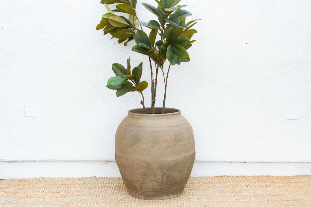 unglazed plant pots Oversize Farmhouse Unglazed Planter– DE-COR