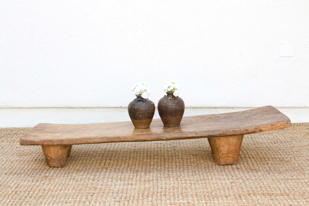 Bench Trade Antique Rustic African Senufo Bench (Trade)– DE-COR | Globally Inspired