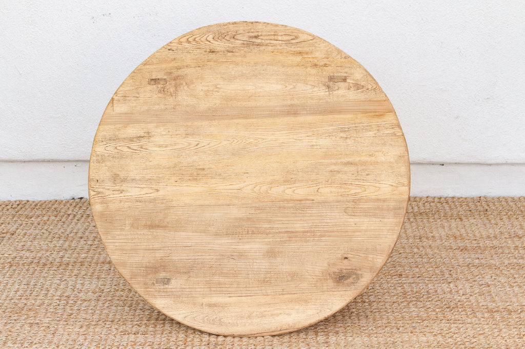 Qing Dynasty Antique Round Coffee Table