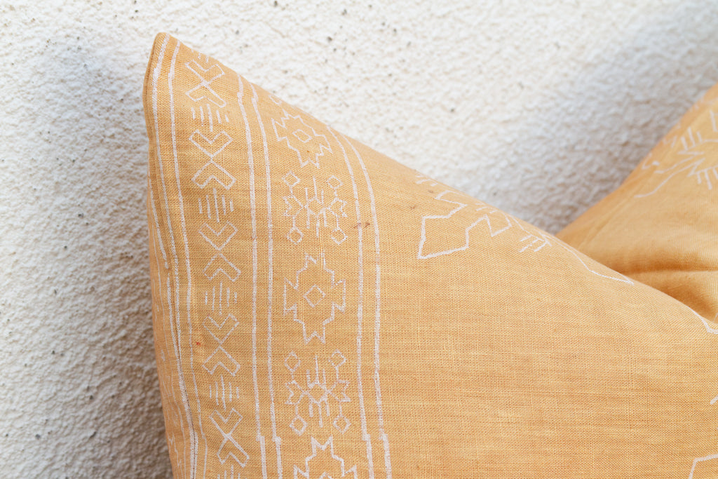 Blockprint Linen Jaipur Lumbar 