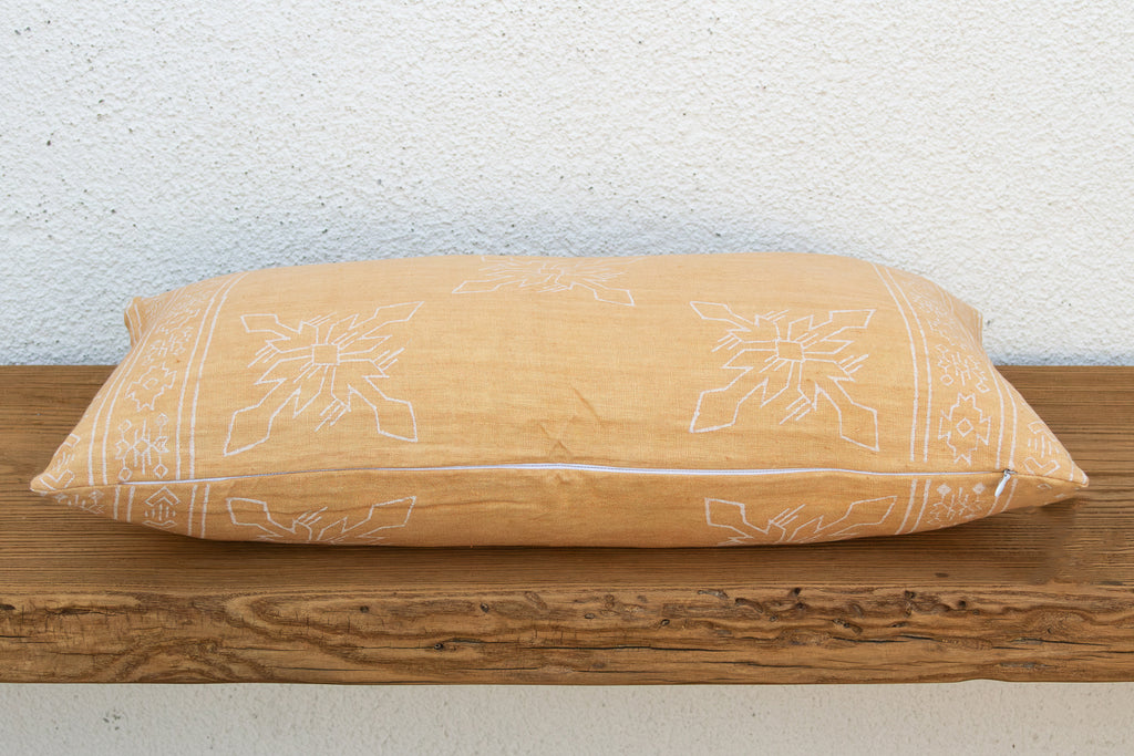 Blockprint Linen Jaipur Lumbar 