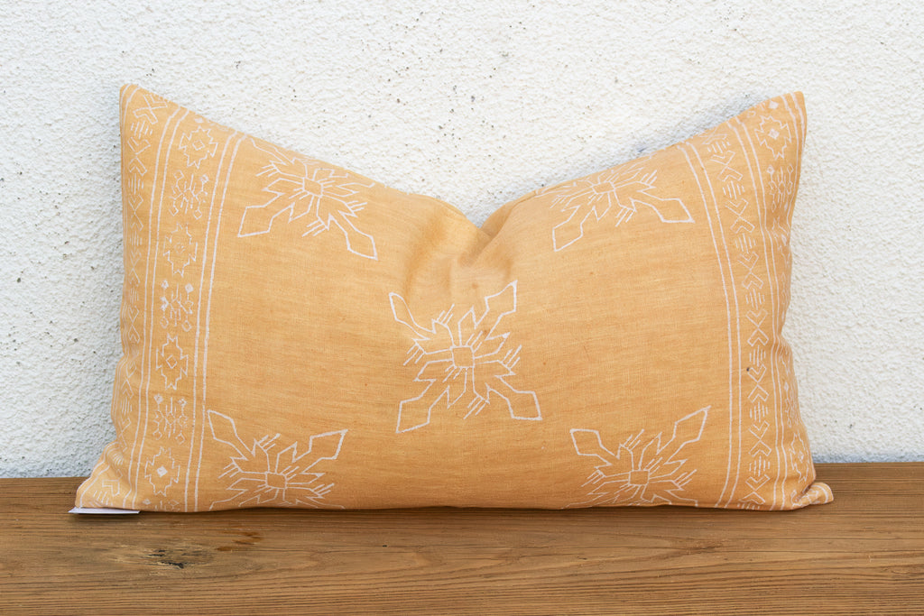 Blockprint Linen Jaipur Lumbar 