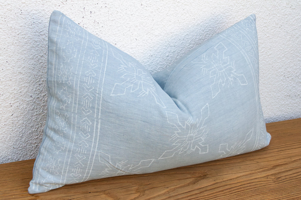 Blockprint Linen Jaipur Lumbar 