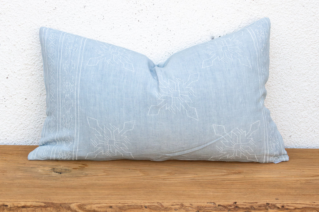 Blockprint Linen Jaipur Lumbar 