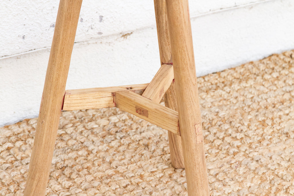 Rustic Minimalist Wooden Stool