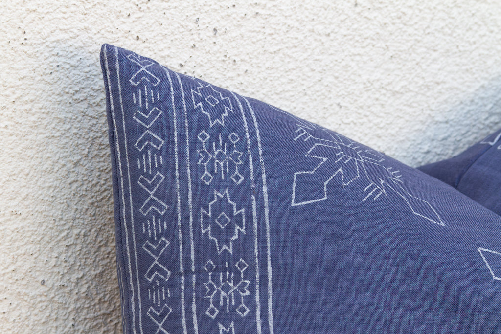 Blockprint Linen Jaipur Lumbar 