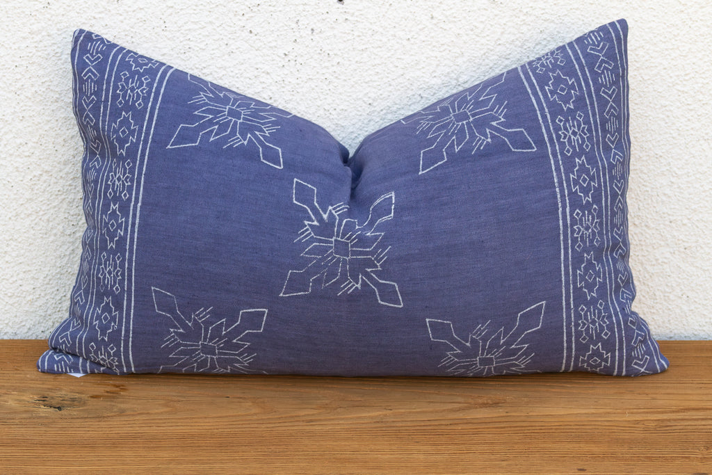 Blockprint Linen Jaipur Lumbar 