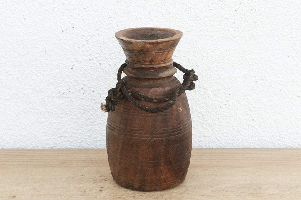 Hand-Turned Vintage Kitchen Vessel
