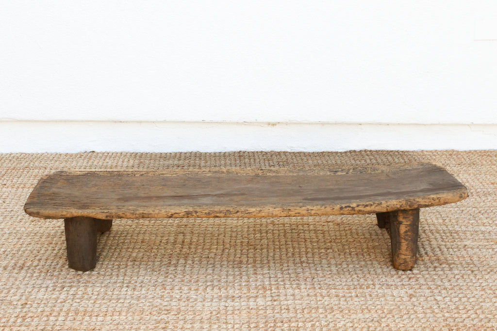 Bench Trade Antique Primitive Senufo Wooden Bench (Trade)– DE-COR | Globally Inspired