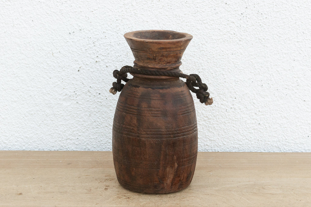 Hand-Turned Vintage Kitchen Vessel