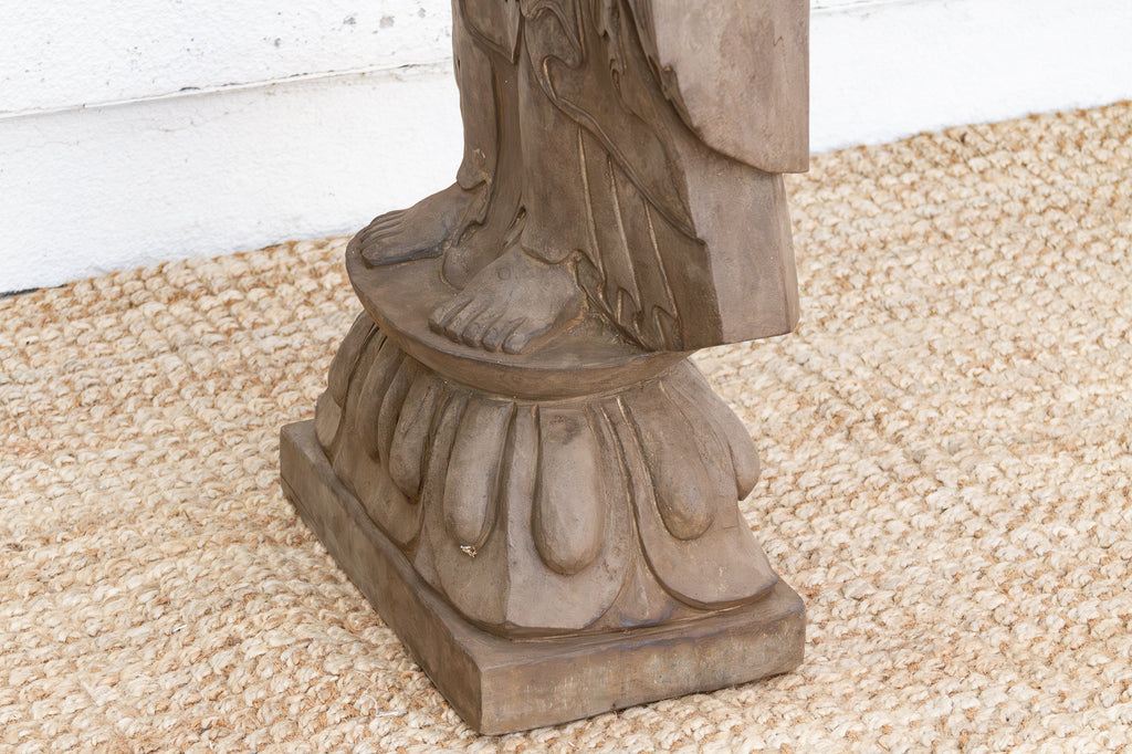 Monumental Stone Buddha w/Peaceful Presence