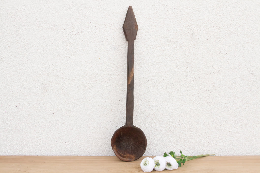Diamond Shape Handle Primitive Spoon